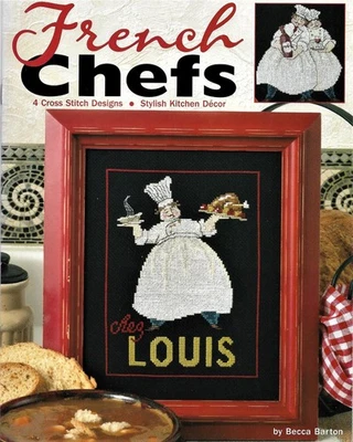 French Chefs by Leisure Arts cross stitch pattern - Image 1 of 2