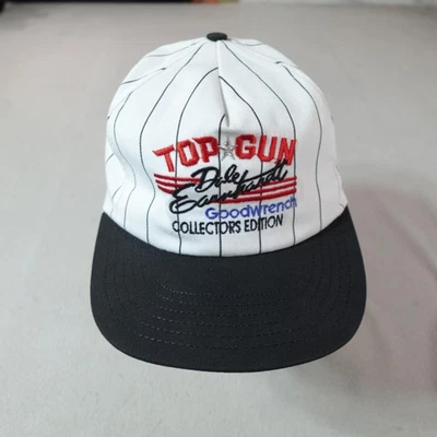 Vintage Dale Earnhardt Hat Cap Snap Back One Size Top Gun NASCAR Racing 90s — 第 1/4 张图片