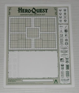 HeroQuest GenCon 2025 Adventure Design Kit Promo Pad - New and ready to ship - Picture 1 of 1