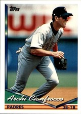 1994 Topps SPANISH BILINGUAL #704 Archi Cianfrocco SAN DIEGO PADRES