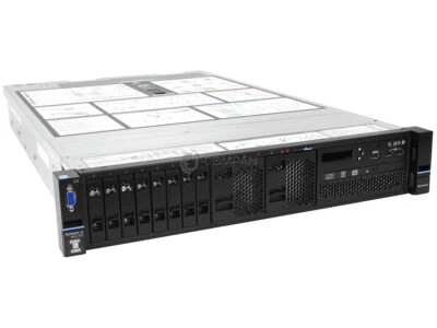 X3650 M5-8SFF IBM X3650 M5 8SFF 2x XEON E5-2699 V4  256GB RAM 8x  1.2TB - Image 1 of 4