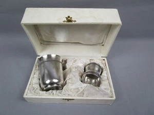 Christofle Paris - Becher & Eierbecher - mit Punze & Stempel - versilbert - Bild 1 von 16
