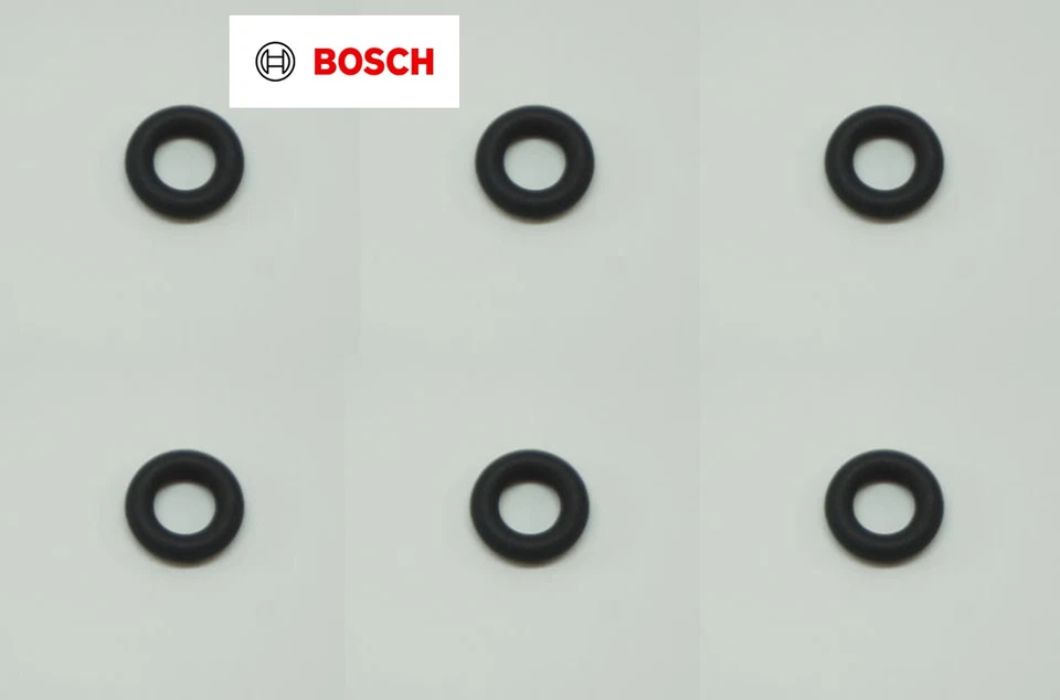 6 juntas tóricas - Inyector de combustible/regulador de presión de combustible (7,52 X 3,53 mm) para BMW- BOSCH Foto 1 de 4