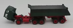 Rara Kibri 1/87 Ho Camion DAF 3300 Turbo Intercooling Semi Rimorchio Basculante - Foto 1 di 10