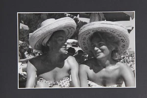 Vintage Soviet Family Photo Album Beach Vacation Womens Children - Picture 1 of 11