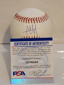 CC Sabathia Signed NY Yankees Rawlings OMLB Baseball PSA/DNA COA - Picture 1 of 8