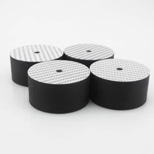 4PCS 40x20mm Carbon Fiber HIFI Audio Speaker Isolation Spike Base Pads Feet - Picture 1 of 10