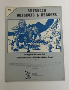 AD&D The Glacial Rift Of The Frost Giant Jarl prima stampa TSR 1978 - Foto 1 di 11