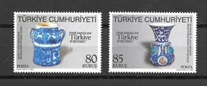 Turkey 2009 Turkey & Portugal Ceramic Complete set Mint Never Hinged ** - Picture 1 of 2