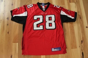Reebok NEW Signed WARRICK DUNN Atlanta Falcons NFL Football Jersey Sewn Mens 50 - Picture 1 of 12