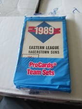 1989 HAGERSTOWN SUNS  PROCARDS MINOR LEAGUE TEAM SET  BALTIMORE ORIOLES