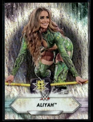 2021 Topps WWE Foilboard #98 Aliyah  W01R01A - Image 1 of 2