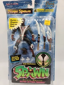 1995 McFarlane Toys Spawn Series 3 Ninja Spawn Ultra Action Figure - NIP - Picture 1 of 3