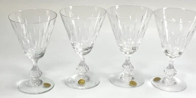 Vintage 1953-1971 Duncan & Miller "Willow" Water Glasses Set of Four 6 1/4" Tall - Image 1 of 4