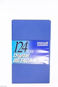 Maxell 124 B-D124L Digital BETACAM - Photo 1/2