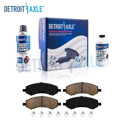 Pastilla de freno delantera de cerámica para Ram 1500 Dodge Durango Chrysler Aspen 2007-2009 Foto 1 de 4