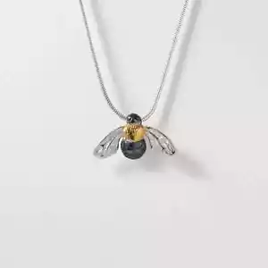 Biene Anhänger Paula Bolton 925er Silber Symbol Schmuck NEU - Bild 1 von 2