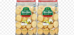 2 Pack FAMILY PACK Bin Bin Organic Rice Crackers, 19.9OZ Each - Picture 1 of 5