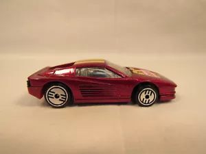 Vintage 1986 Hot Wheels Promo GETTY FERRARI TESTAROSSA NEW SEALED BAGGED RARE - Picture 1 of 12
