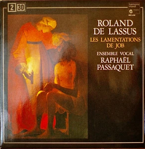 ROLAND DE LASSUS: Les Lamentations de Job-M1968 2LP FRENCH IMP Ensemble Vocal... - Imagen 1 de 1