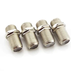 F-Type Adapter Coupler Connector Female Jack Plug for SMA RG6 Coax Coaxial Cable - Picture 1 of 8