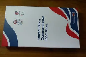 Team GB & Paralympics GB 3 Silberbarren UK London 2012 Olympiade - Bild 1 von 8