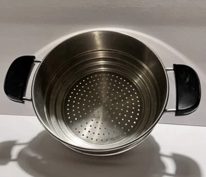 Lagostina Cookware Strainer Stainless Steel Pot - Picture 1 of 10