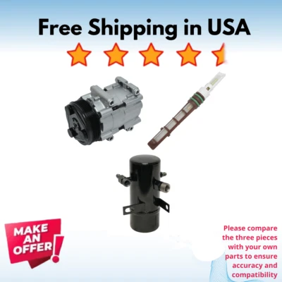 Kit Compressor A/C Fit Ford Bronco 1996, Ford F-250 1996-1997, F-350 1996-1997 - Image 1 of 4
