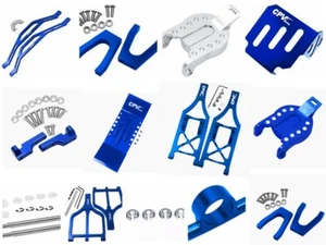 Braccio piastra serbatoio alluminio servo base ingranaggio ammortizzatore per parte TRAXXAS T-MAXX RC - Foto 1 di 11