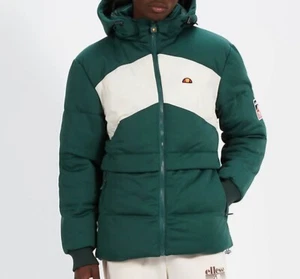 Puffer Jacket ELLESSE Padotti Size M NEW WITH TAGS Green RRP $240 SPECIAL $129 - Picture 1 of 5