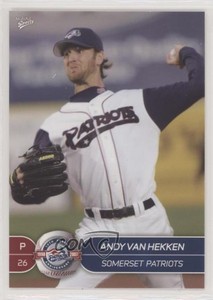 2007 MultiAd Sports Somerset Patriots Andy Van Hekken #26