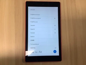 Amazon Fire HD 8 (8th Generation) 16GB Wi-Fi 8" Tablet L5S83A RED - Picture 1 of 5