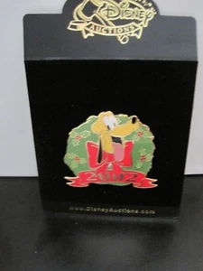 Disney Auction Pluto Christmas 2002 Pin LE - $75.55 - Picture 1 of 4