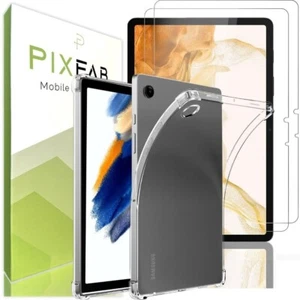 Étui Pour Samsung Galaxy Tab S10 S9 S8 Fe Ultra 14.6 10.9 12.4 Clair Housse Gel - Photo 1/32
