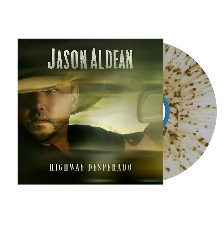 JASON ALDEAN - HIGHWAY DESPERADO, GOLD With CLEAR SPLATTER (New/Sealed) Foto 1 de 1