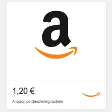 1,20€ Amazon Gutschein Gutscheincode Code Voucher Einkaufsgutschein Coupon NEU