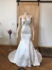 Dennis Basso Wedding Dress From Kleinfields  Size 8 NWT Ivory Say Yes.