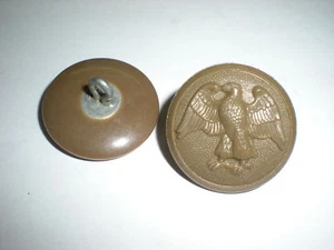 WWII WAAC SERVICE DRESS COAT 7/8" BAKELITE BUTTON - Picture 1 of 1