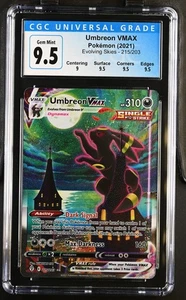 Pokemon Umbreon VMAX 215/203 CGC 9.5 SWSH Evolving Skies 2021 - Picture 1 of 4