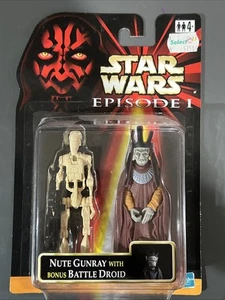 Nute Gunray with Bonus Battle Droid 1999 STAR WARS Episode - Picture 1 of 5