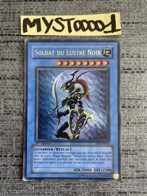 Carte Yu-gi-oh! Soldat Du Lustre Noir SYE-FR024 Ultra Rare Français Occasion - Photo 1/4