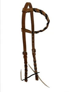Argentina Leather One Ear Headstall Horse Riding Training Rodeo Tack - Picture 1 of 1