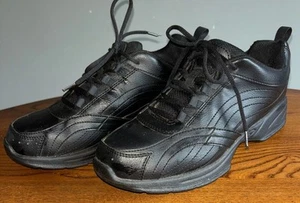 Safe T Step Cross Trekkers Womens Athletic Shoes Black Oil Resistant Size 9 W - Picture 1 of 6