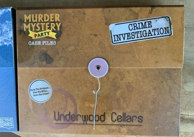 Juego de archivos de estuche de fiesta de misterio asesinato Foto 1 de 4