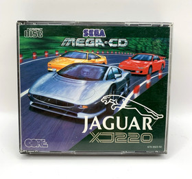 Jaguar XJ220 Sega Mega CD Game Complete