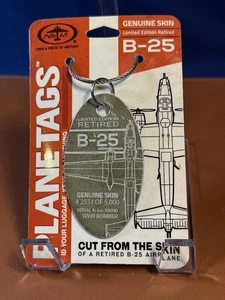 #2551/5000! Serie B-25 Segunda Guerra Mundial #44-30090 Planetags. ¡EDICIÓN RARA AGOTADA! - Imagen 1 de 4
