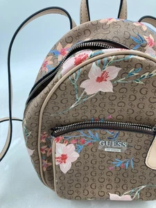 Guess Los Angeles Floral Print Mini Backpack - Picture 1 of 13