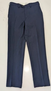 Suit Supply Sienna Trousers 30 Blue Vitale Barberis Canonico S130 Wool Pants - Picture 1 of 7