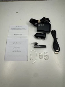 Plantronics M55 Headset Black Wireless Bluetooth Headset - Ships FREE! - Photo 1 sur 7