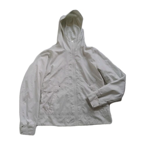 OFF WHITE Columbia Omni Shield giacca leggera donna bianco sporco taglia M